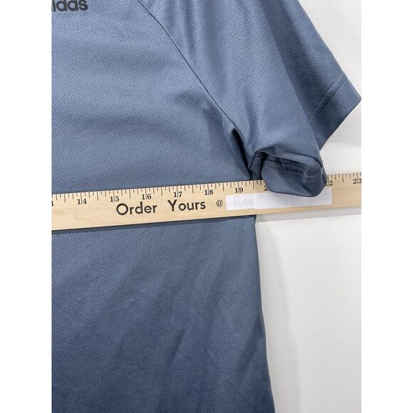 Adidas Stay Dry Sz M Climalite D2M TEE Training Raw Steel Color Shirt CE4022 - Picture 7 of 12